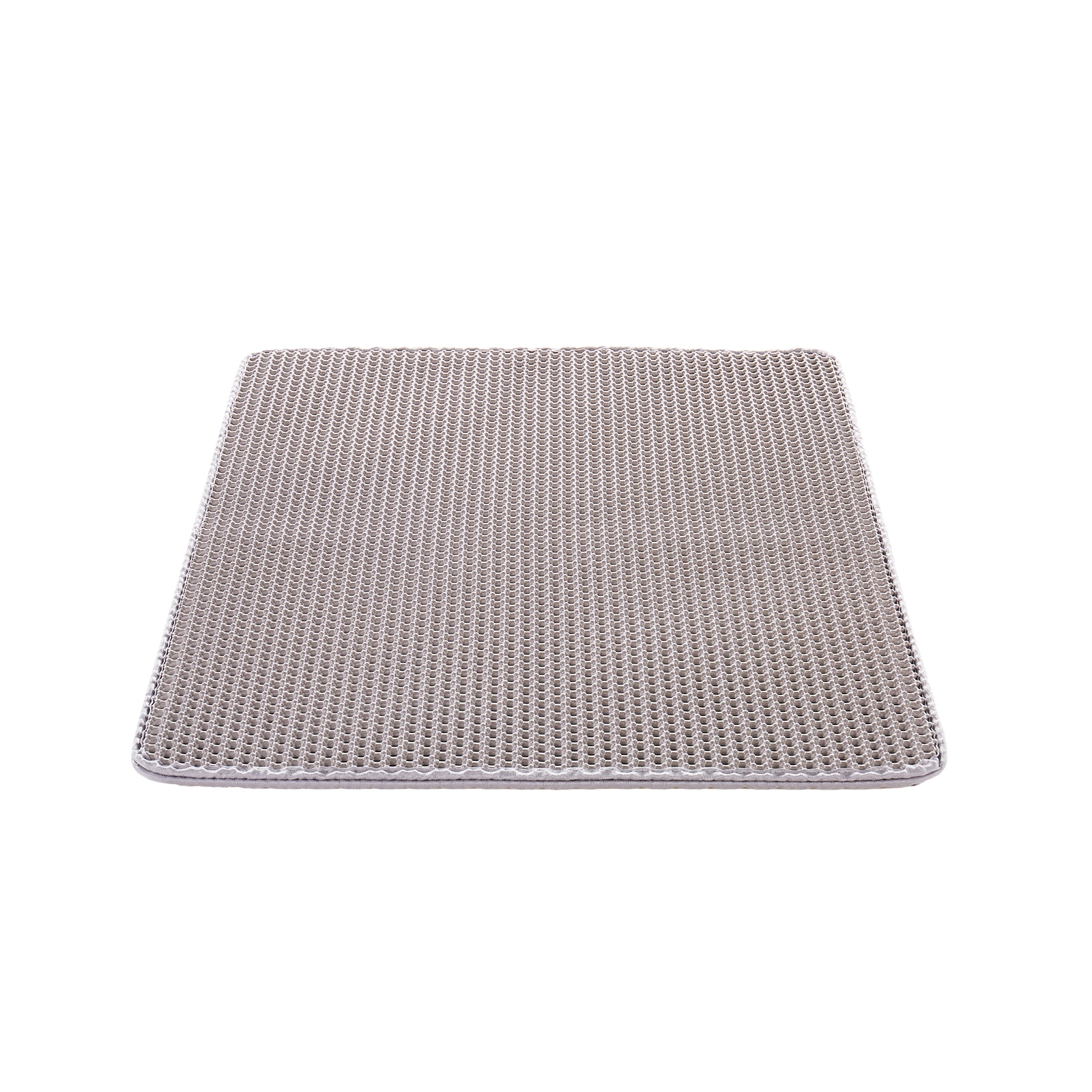 Cat Litter Trapping Mat Double Layer Honeycomb Non-slip Waterproof_voghion.com